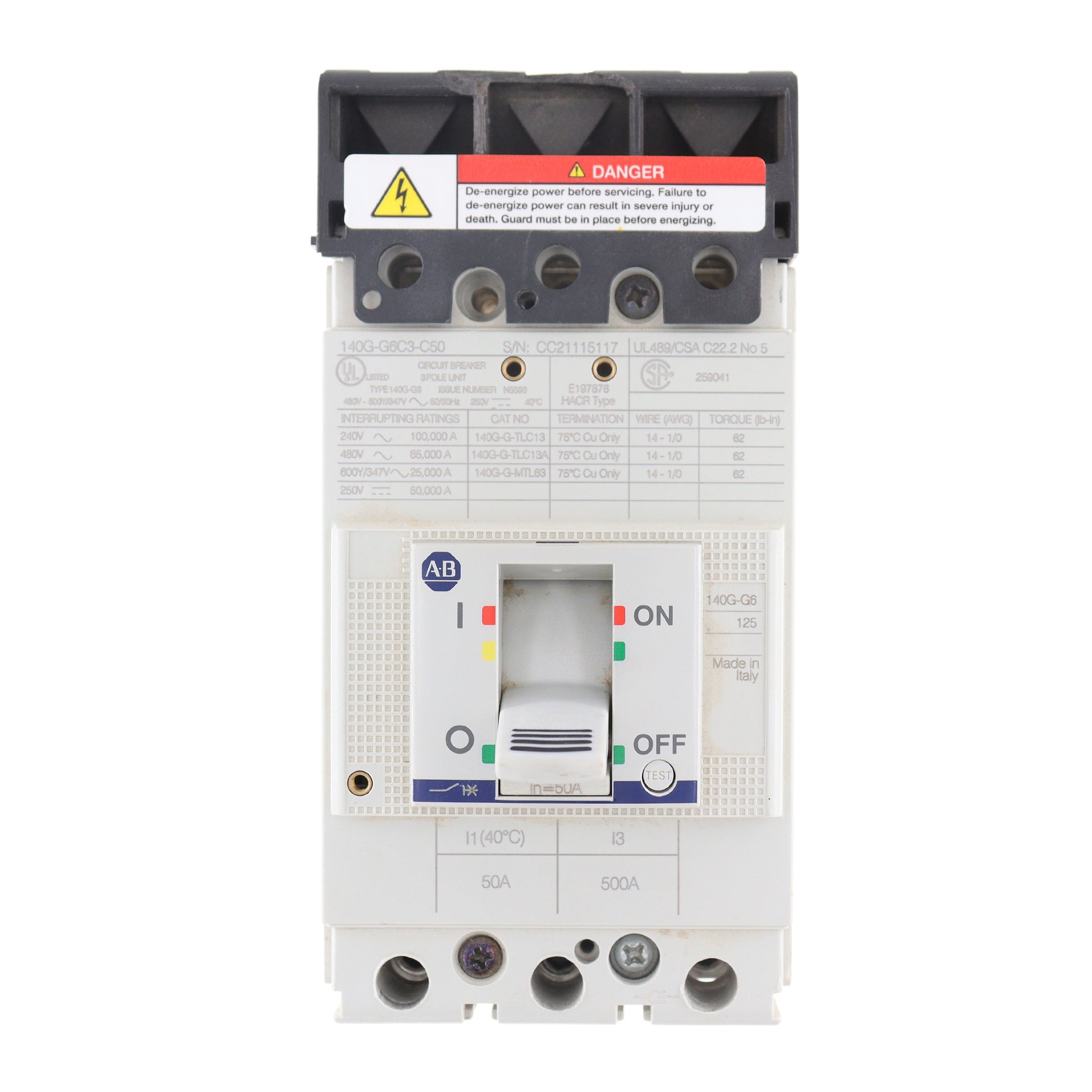 Allen-Bradley 140G-G6C3-C50