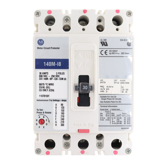 Allen-Bradley 140M-I8P-C30-CXM