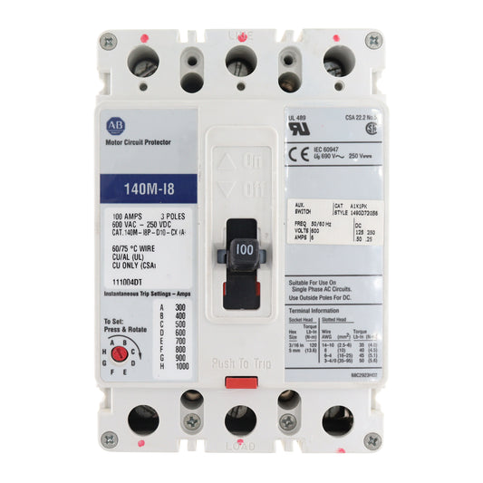 Allen-Bradley 140M-I8P-D10-CX