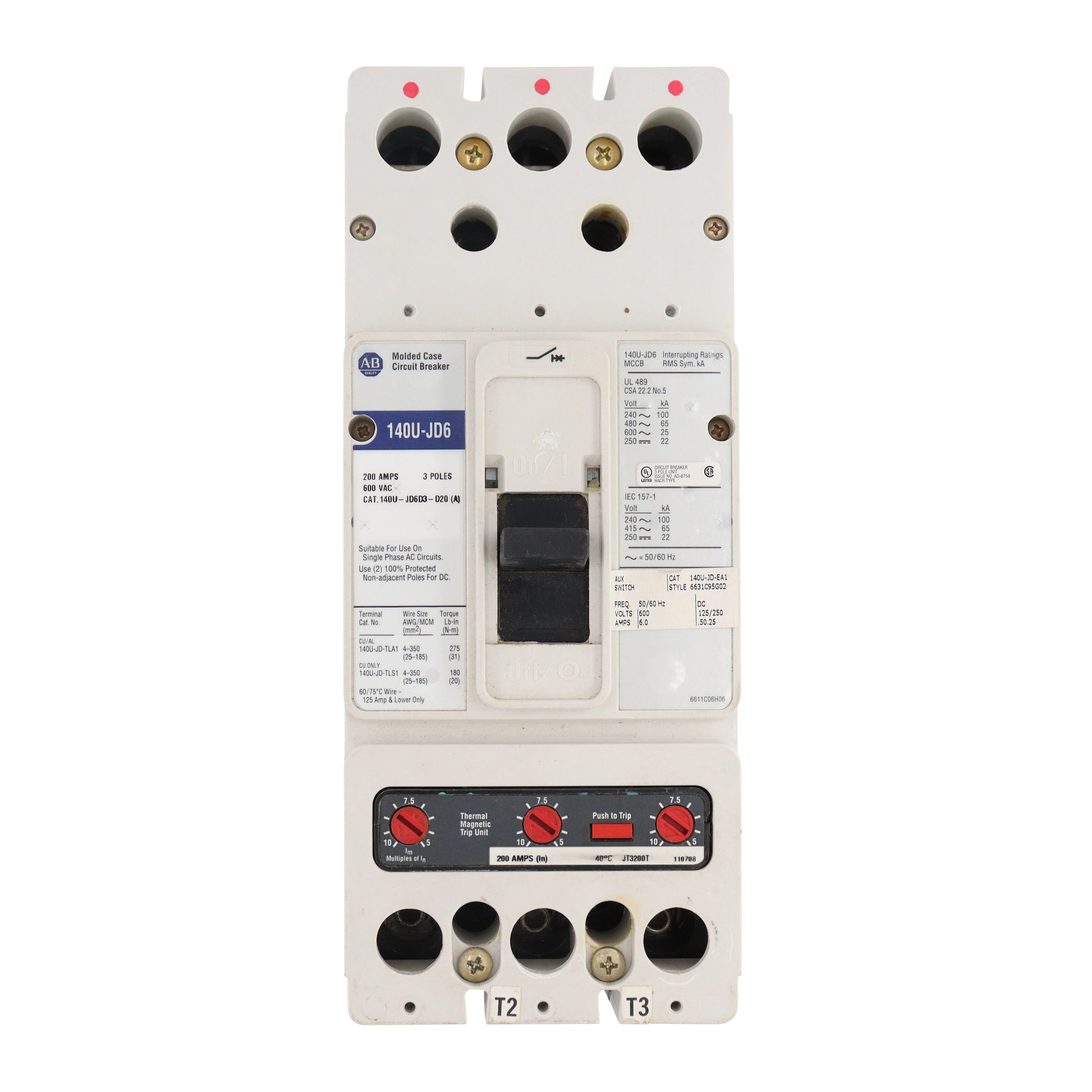 Allen-Bradley 140U-JD6D3-D20