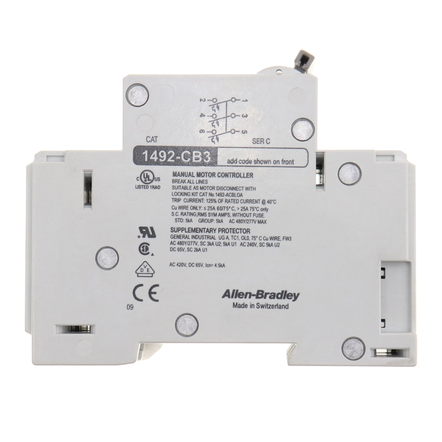 Allen-Bradley 1492-CB3G250