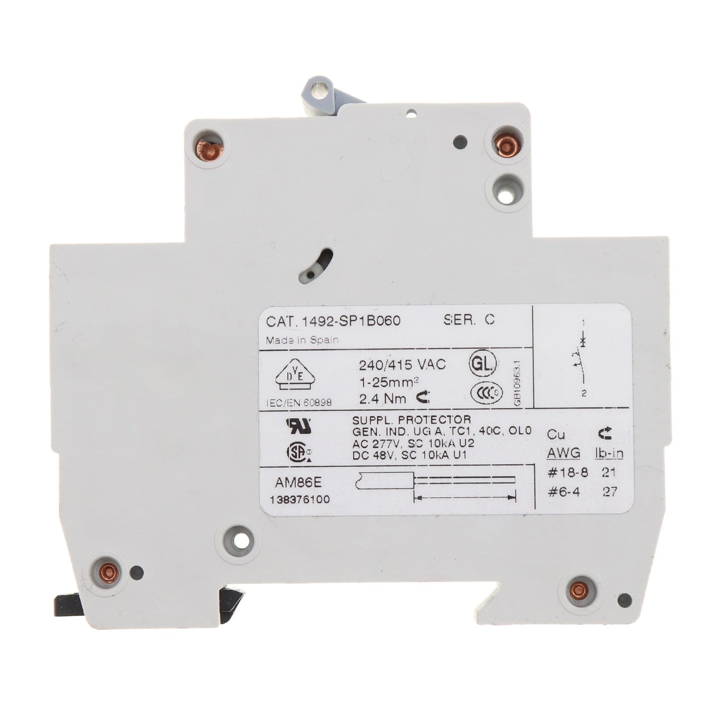 Allen-Bradley 1492-SP1B060