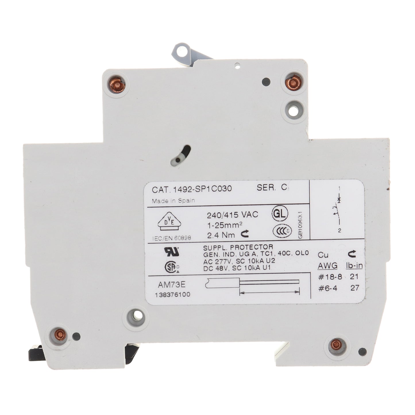 Allen-Bradley 1492-SP1C030