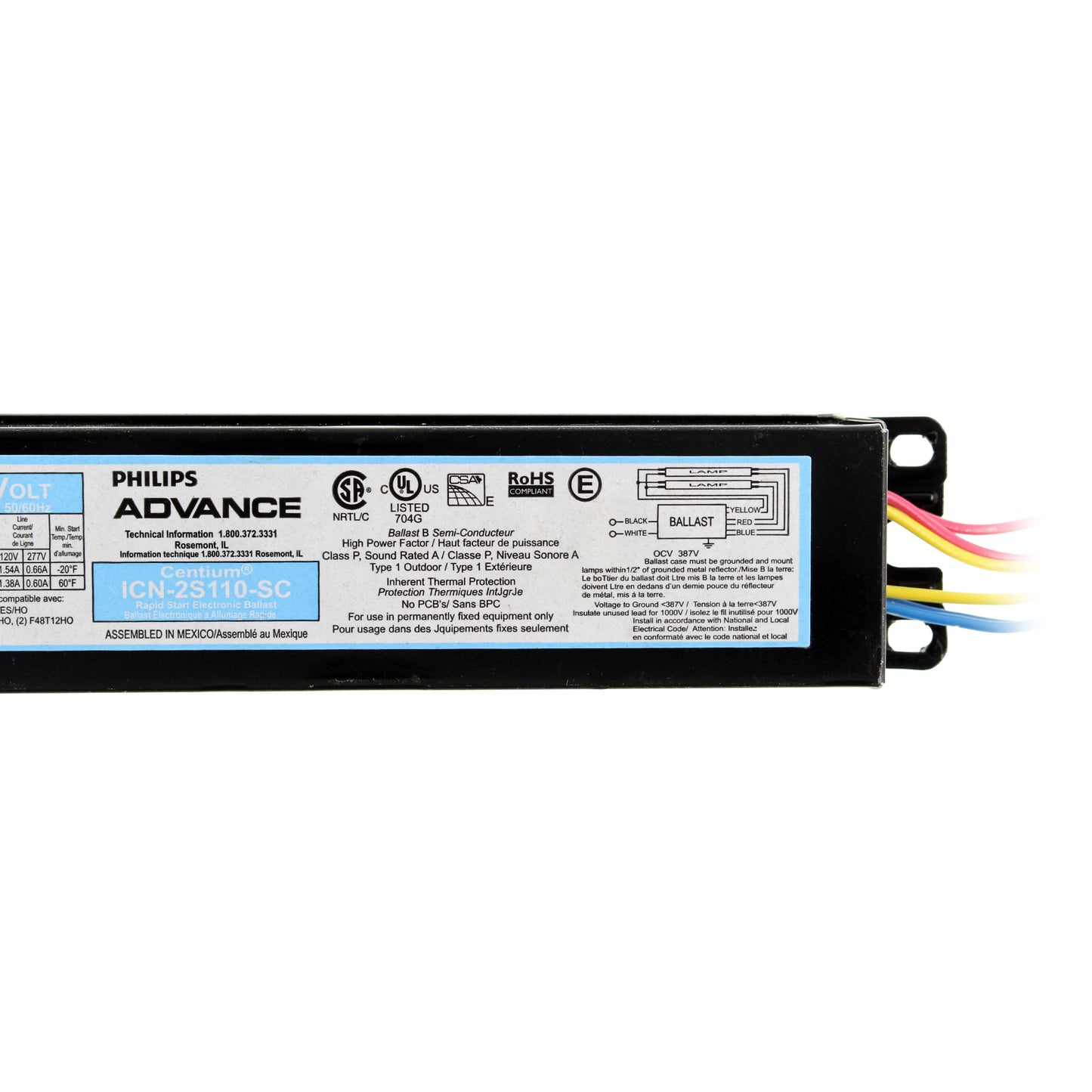 Advance Ballast ICN-2S110-SC