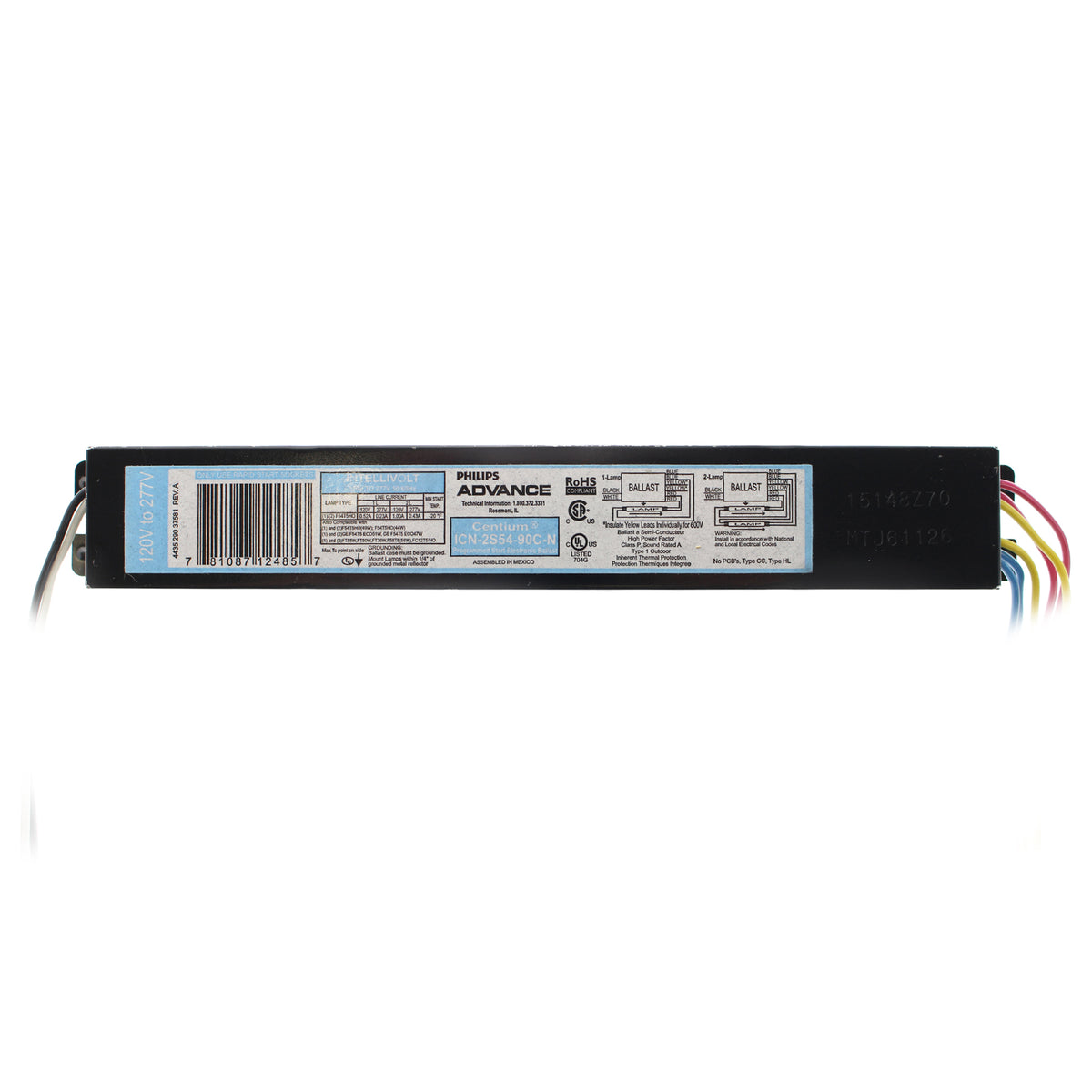 Advance Ballast ICN-2S54-90C-N