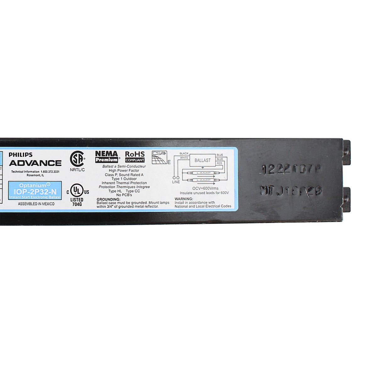 Advance Ballast IOP-2P32-N