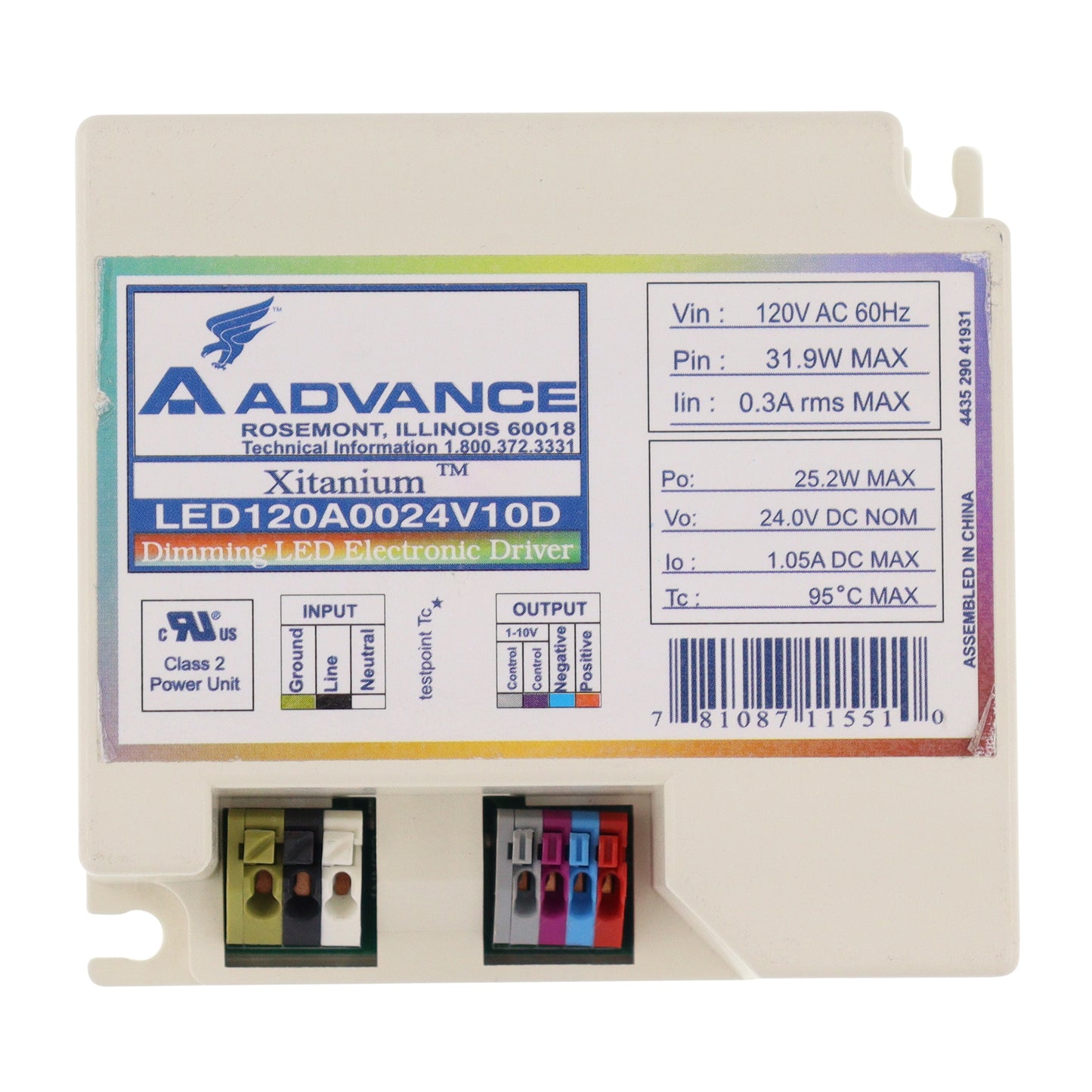 Advance LED120A0024V10D