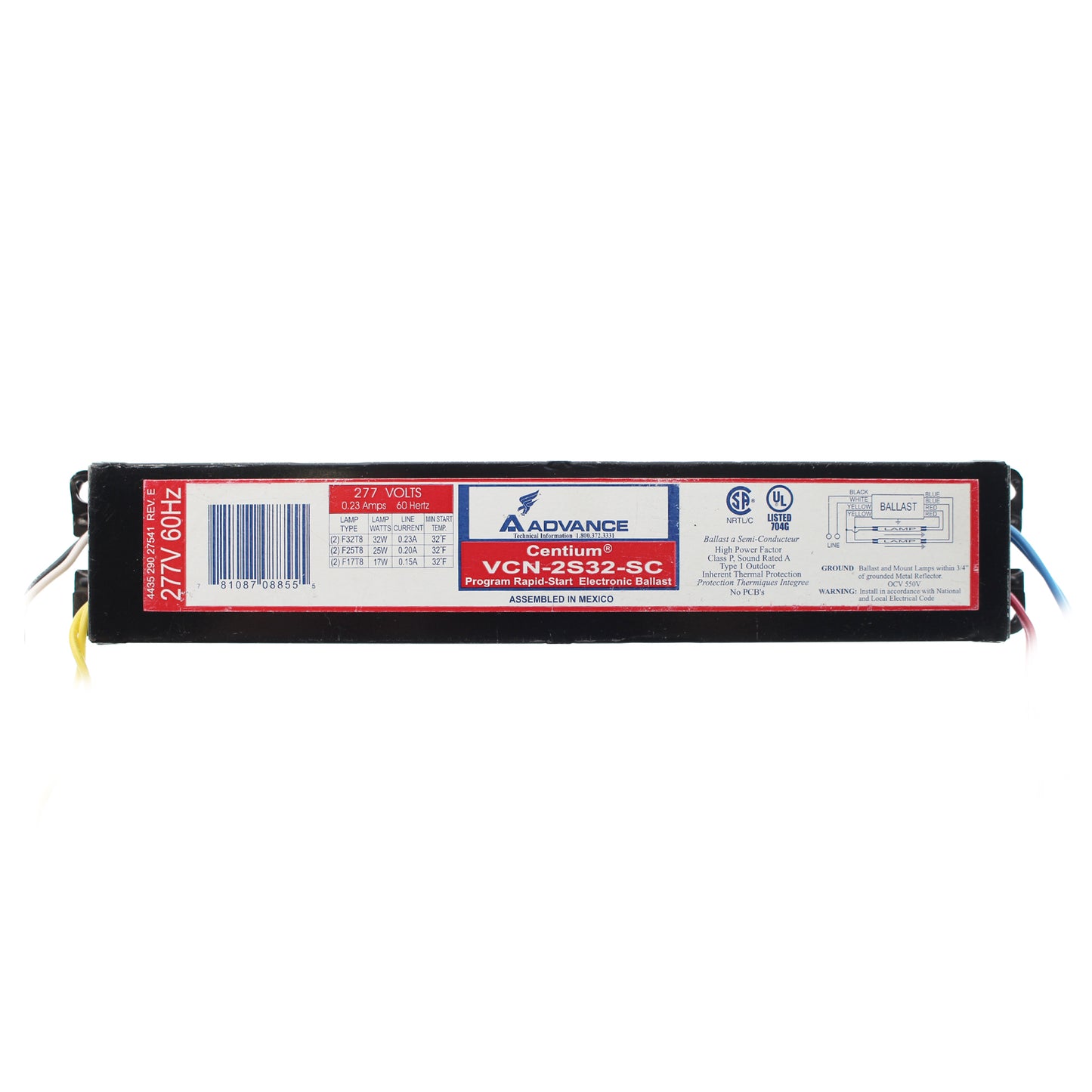 Advance Ballast VCN-2S32-SC