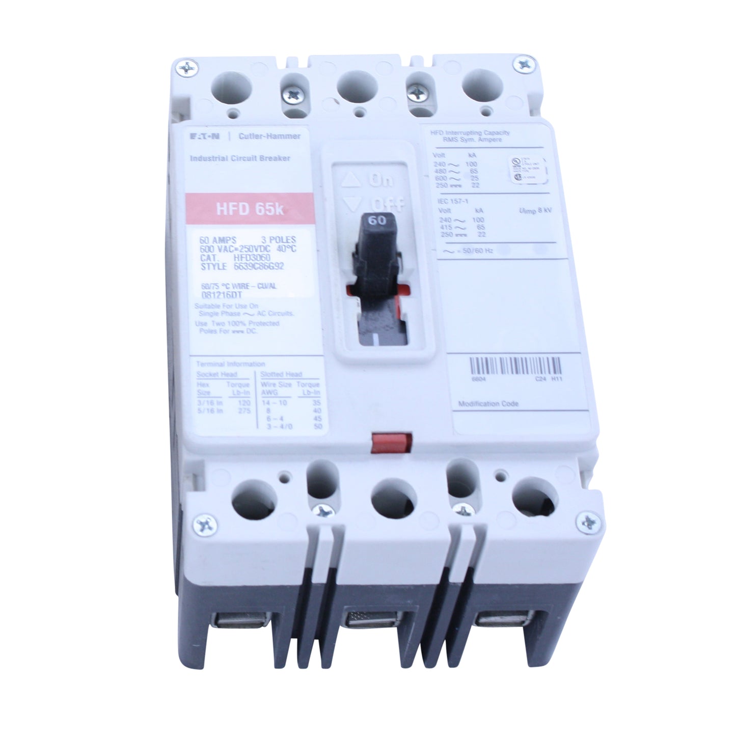 Cutler-Hammer HFD3060