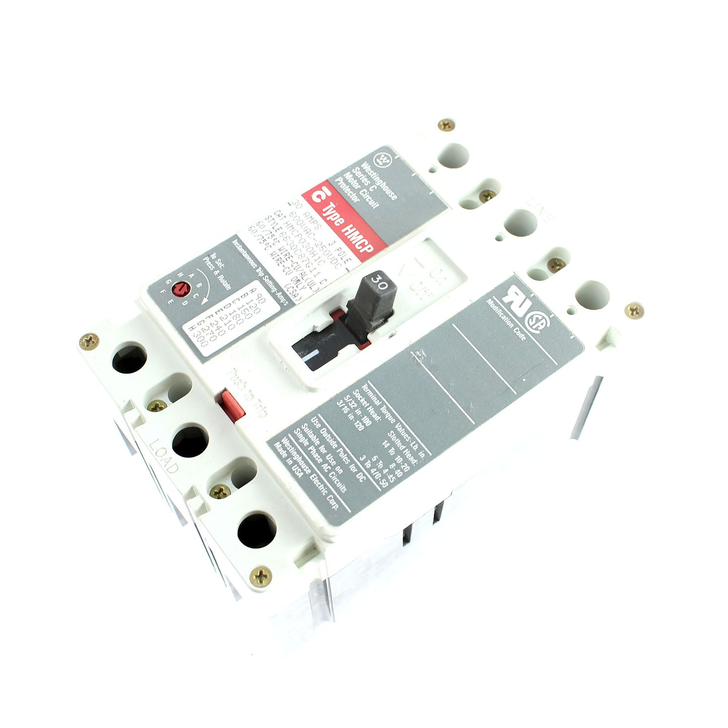 Cutler Hammer Eaton HMCP030H1C