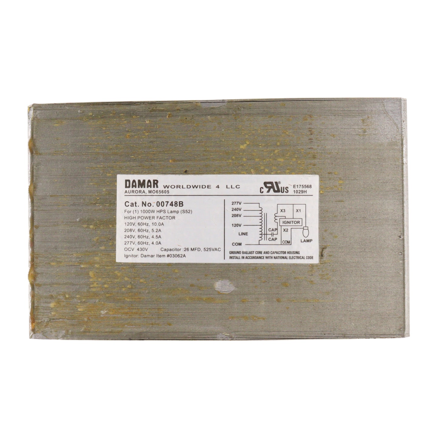 Damar Lighting, Inc 748B