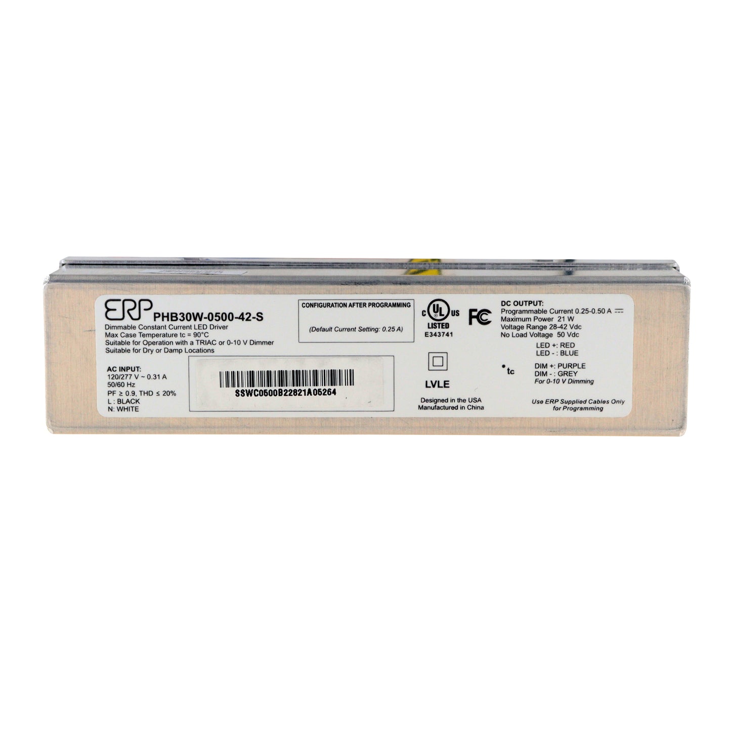 ERP Power PHB30W-0500-42-S