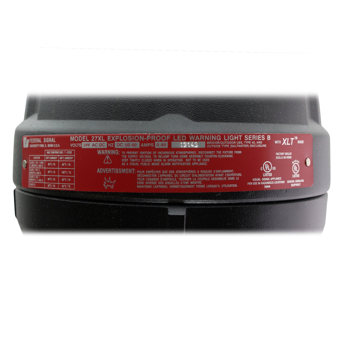 Federal Signal 27XL-024R