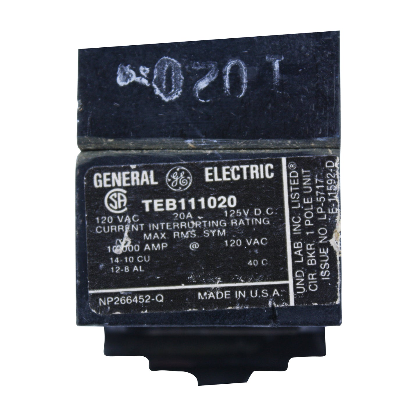 General Electric, Inc. TEB111020