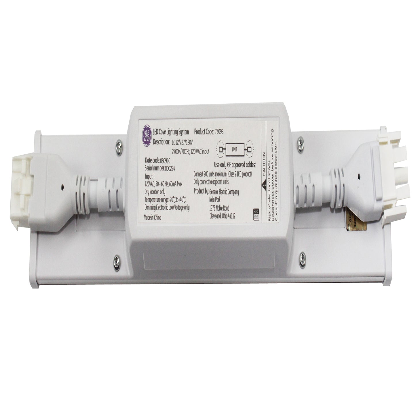 General Electric, Inc. LC12/727/120V