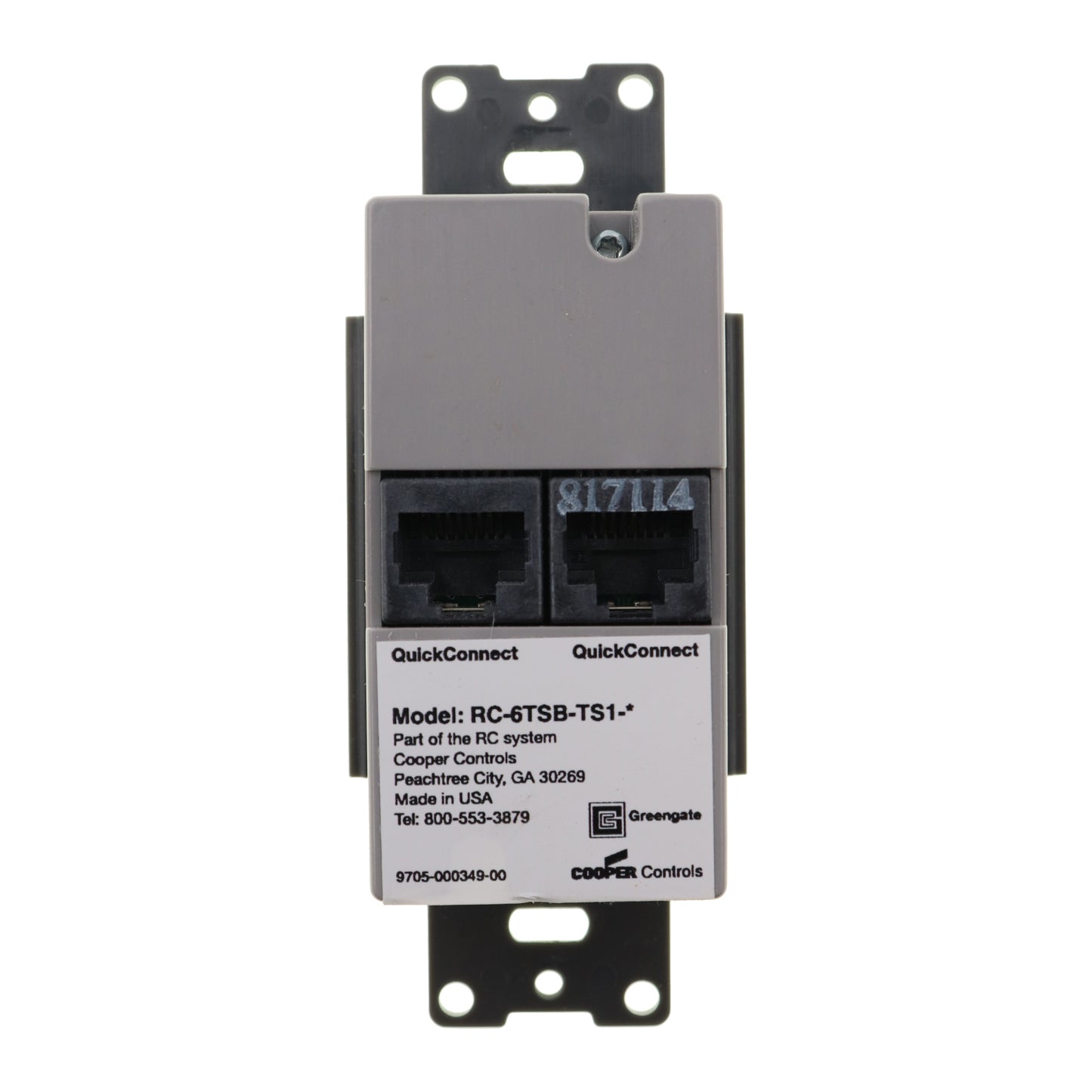 GreenGate RC-6TSB-TS6-W