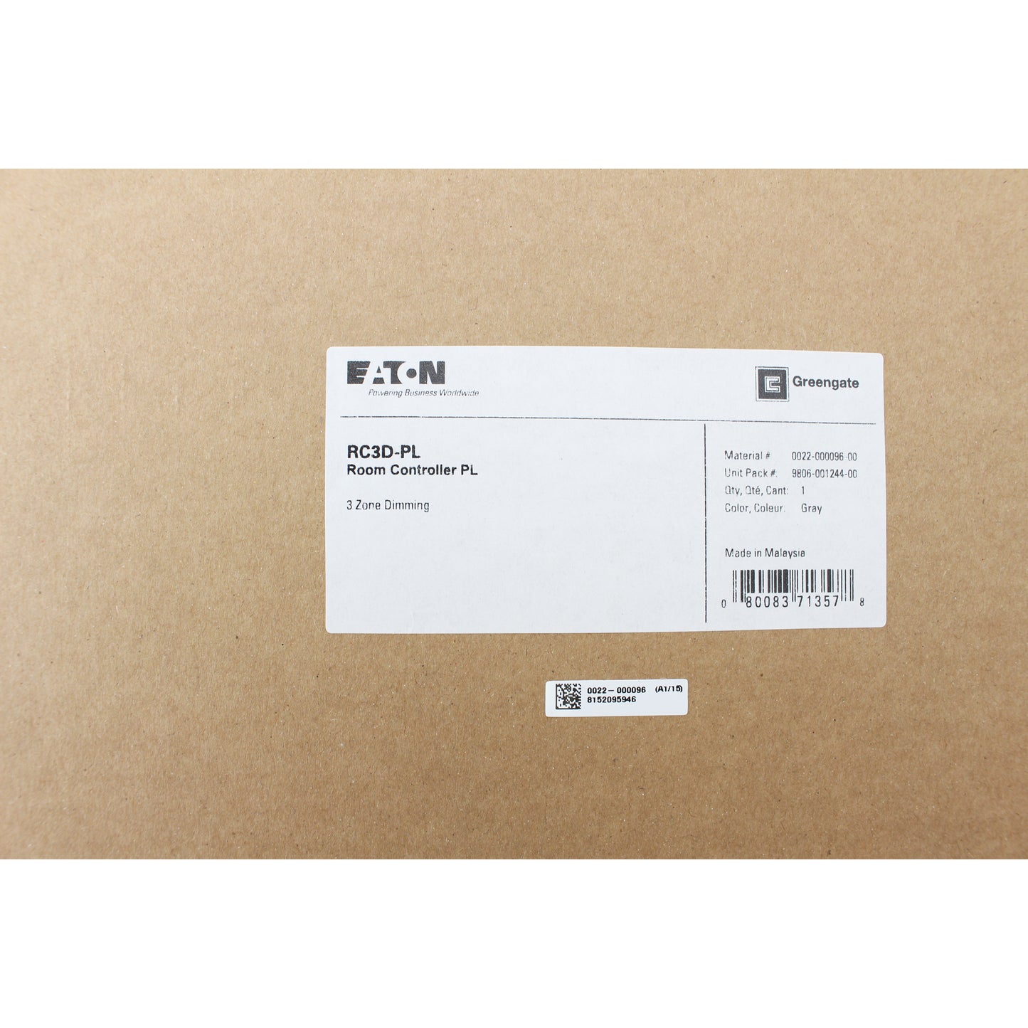 GreenGate RC3D-PL