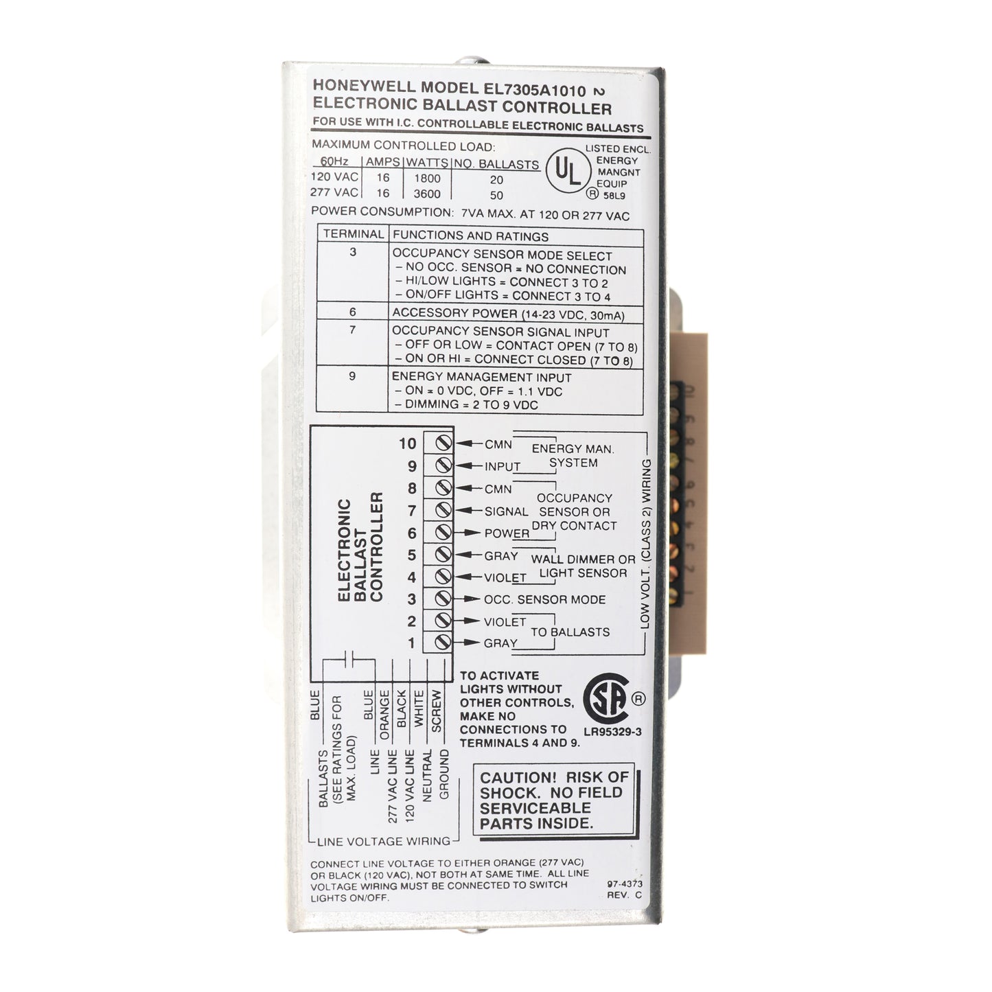 Honeywell EL7305A1010