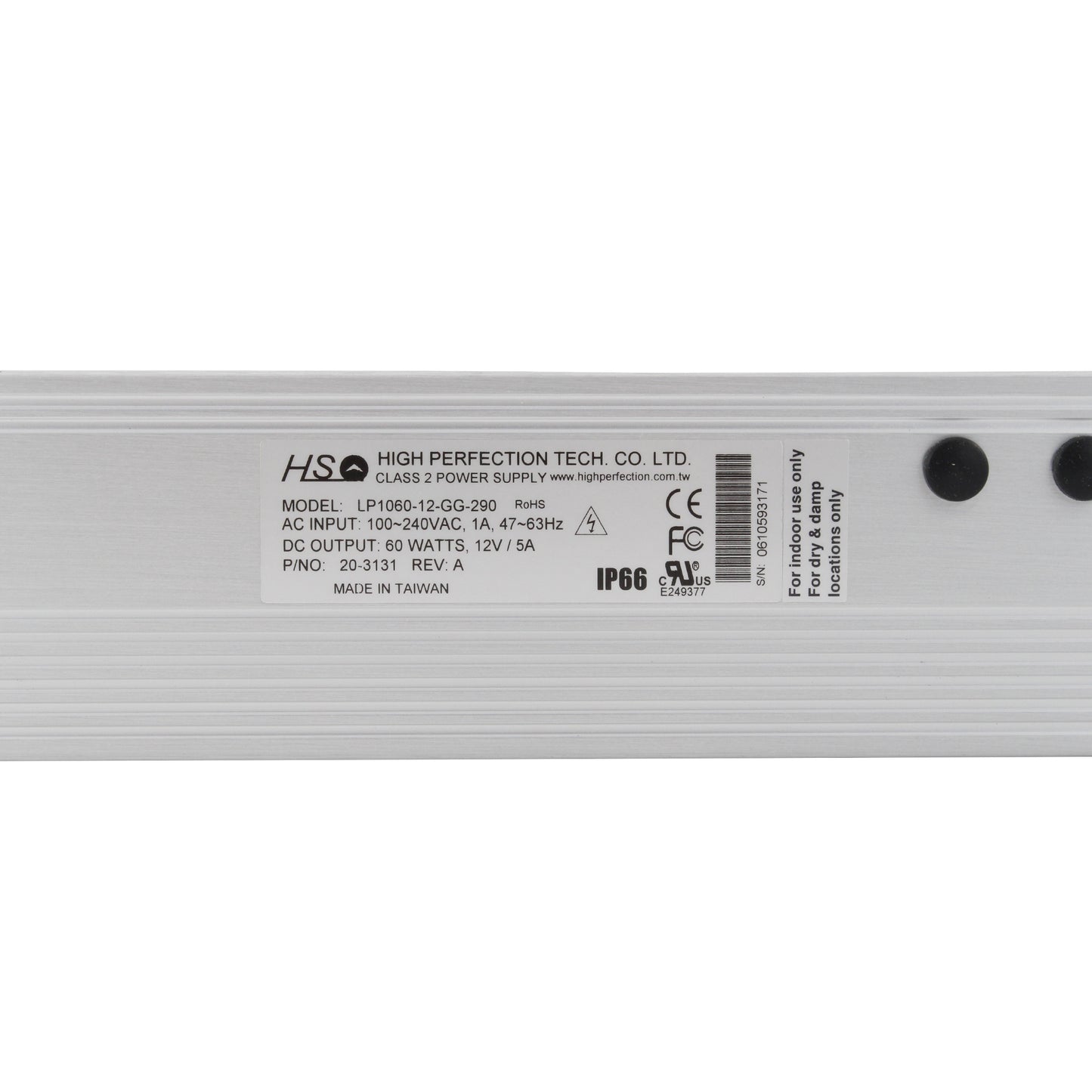 High Perfection Tech LP1060-12-GG-290