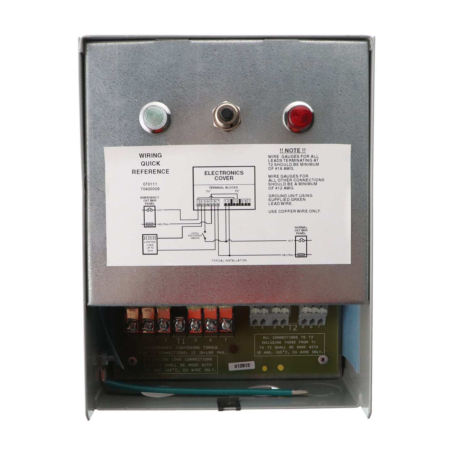 Hubbell, Inc. ATSD20