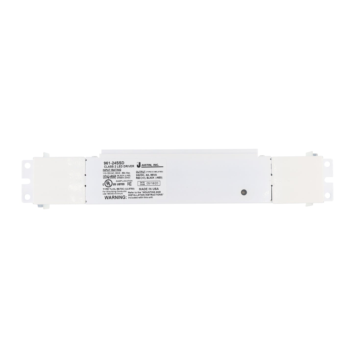 Justin Inc. 961-24SSD