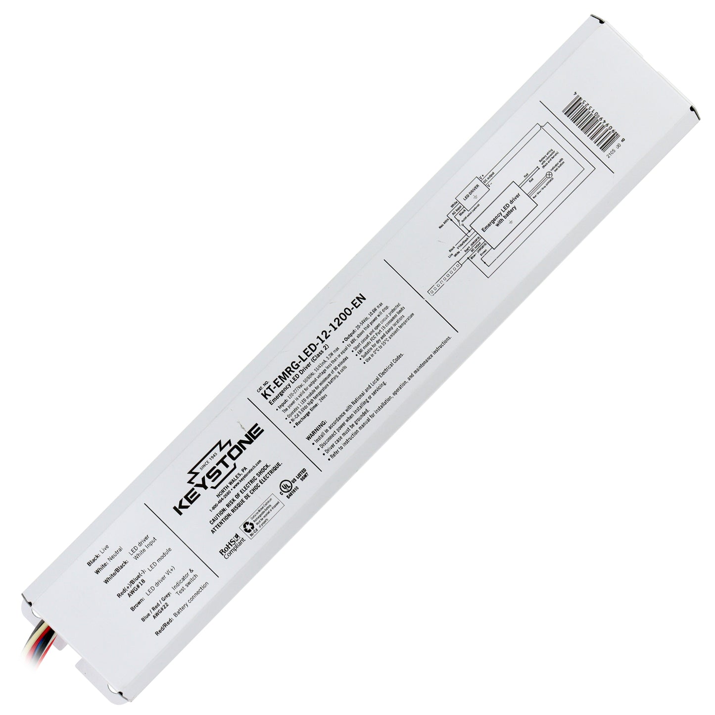 Keystone Technologies KT-EMRG-LED-12-1200-EN