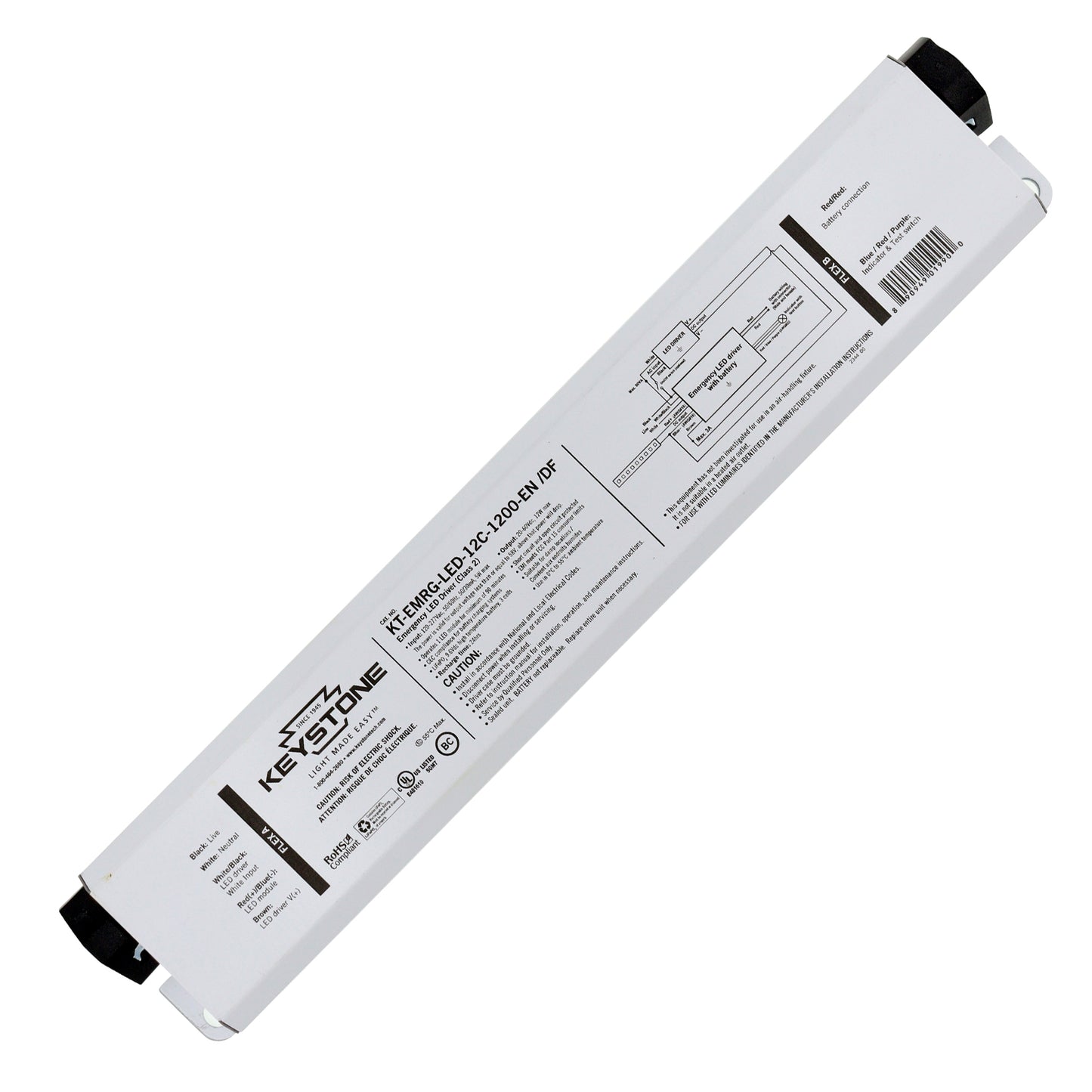 Keystone Technologies KT-EMRG-LED-12C-1200-EN-DF