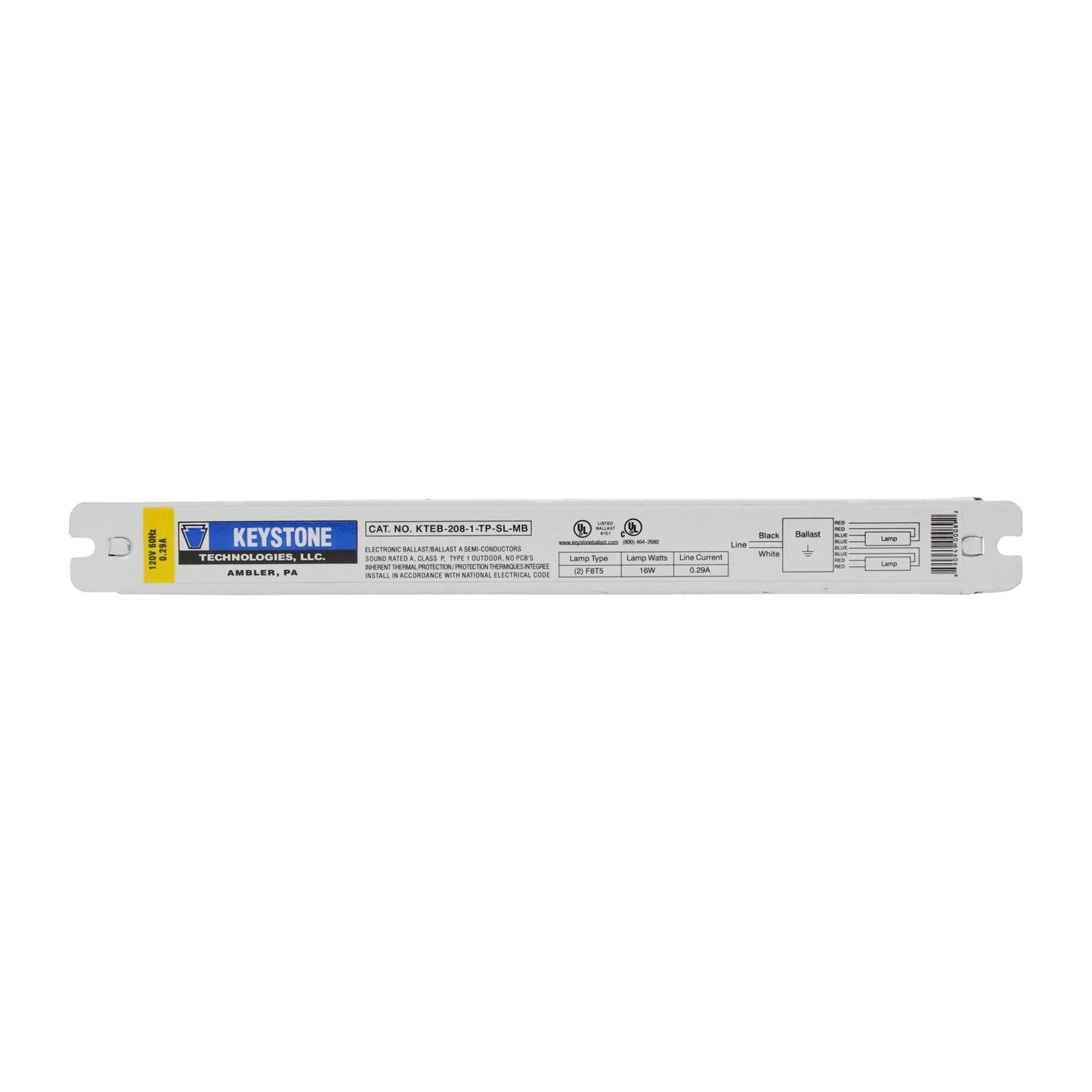 Keystone Technologies KTEB-208-1-TP-SL-MB