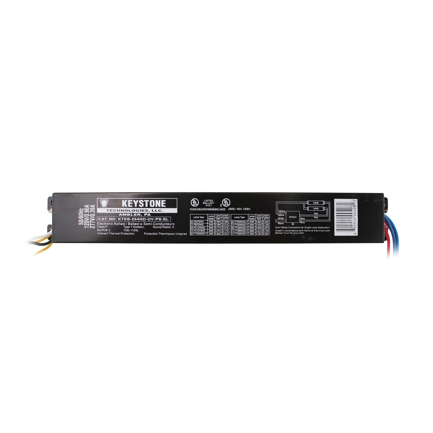 Keystone Technologies KTEB-254HO-UV-PS-SL
