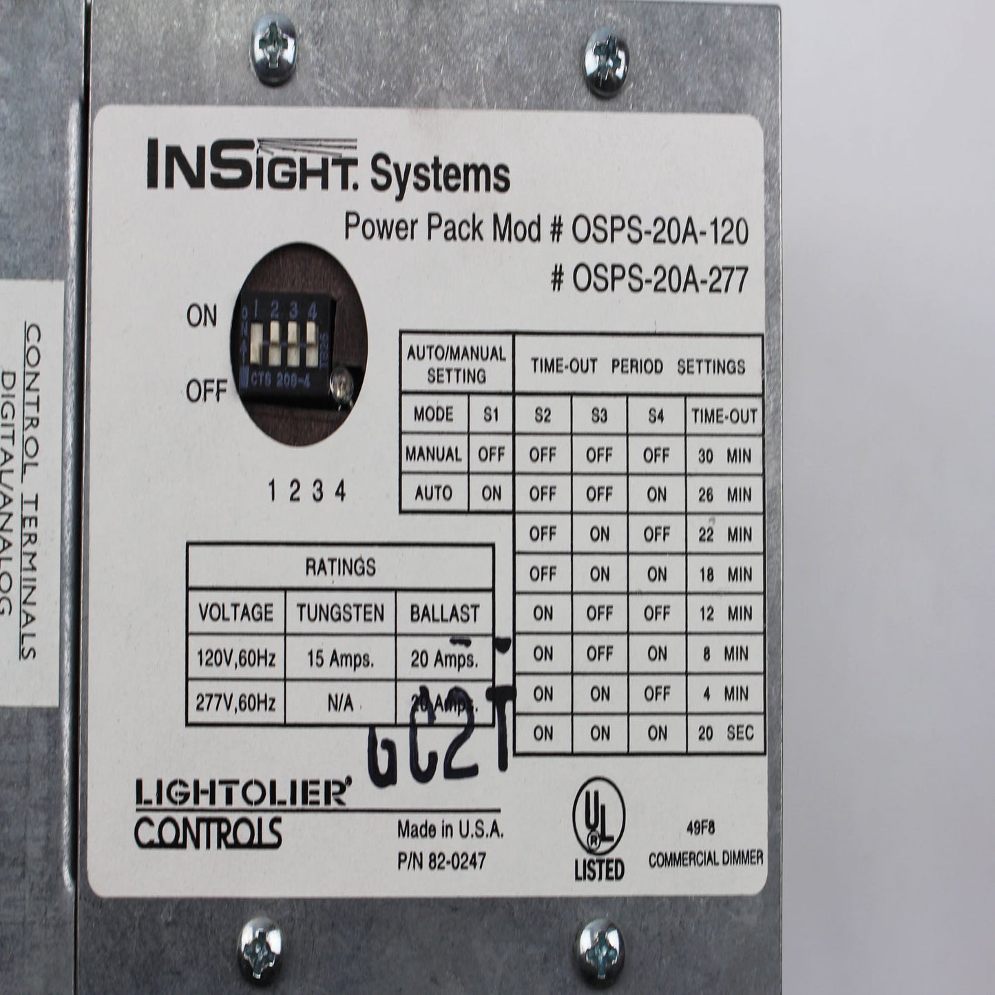 Lightolier OSPS-20A-277