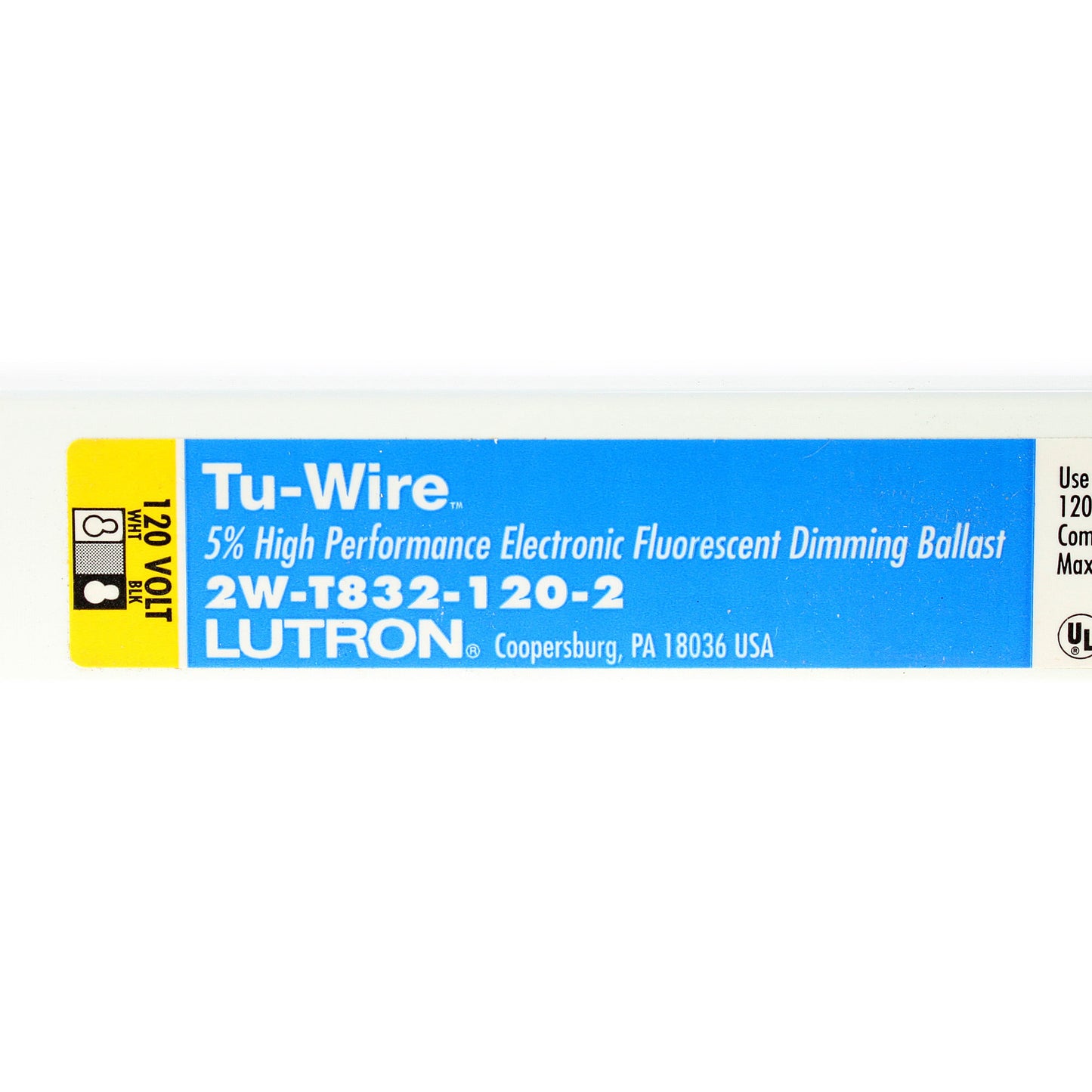 Lutron 2W-T832-120-2