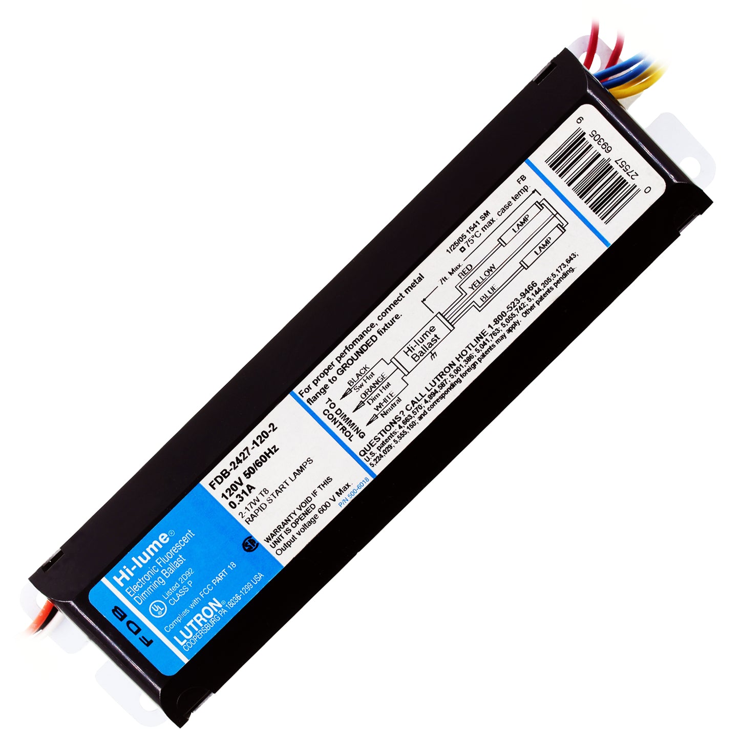 Lutron FDB-2427-120-2