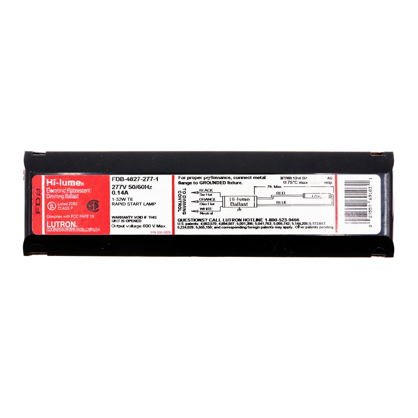 Lutron FDB-4827-277-1