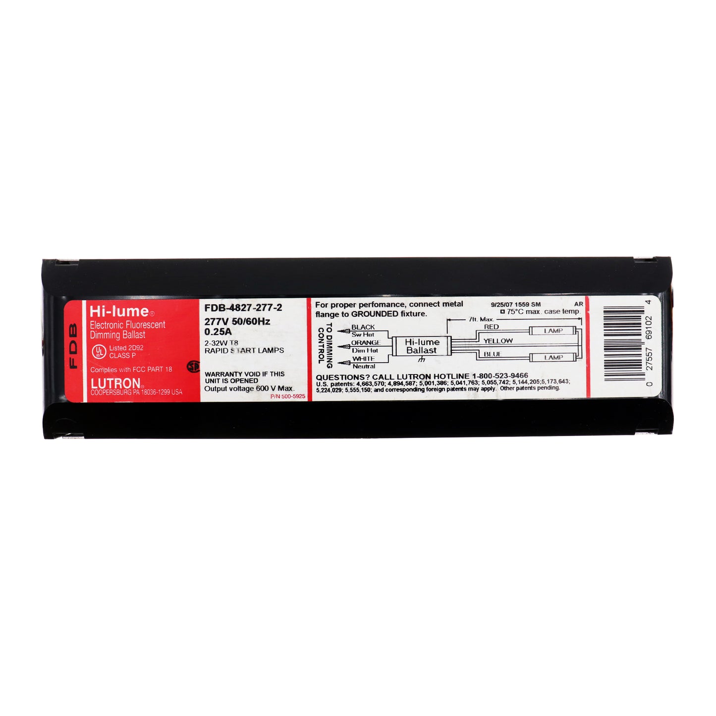 Lutron FDB-4827-277-2