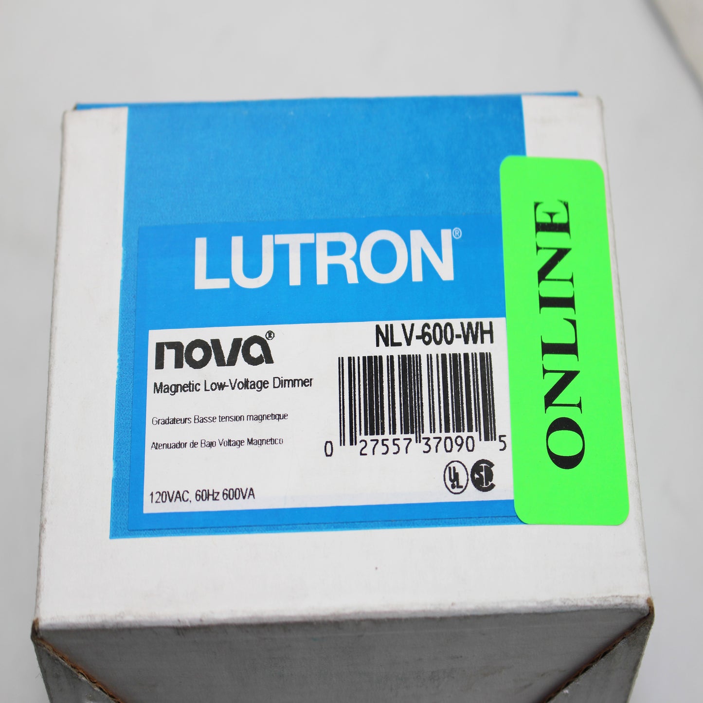 Lutron NLV-600-WH