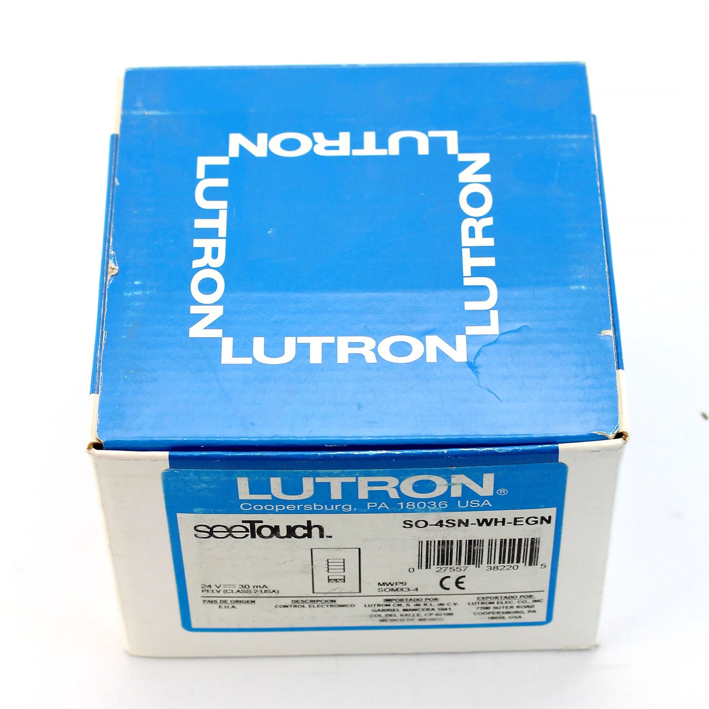 Lutron SO-4SN-WH-EGN
