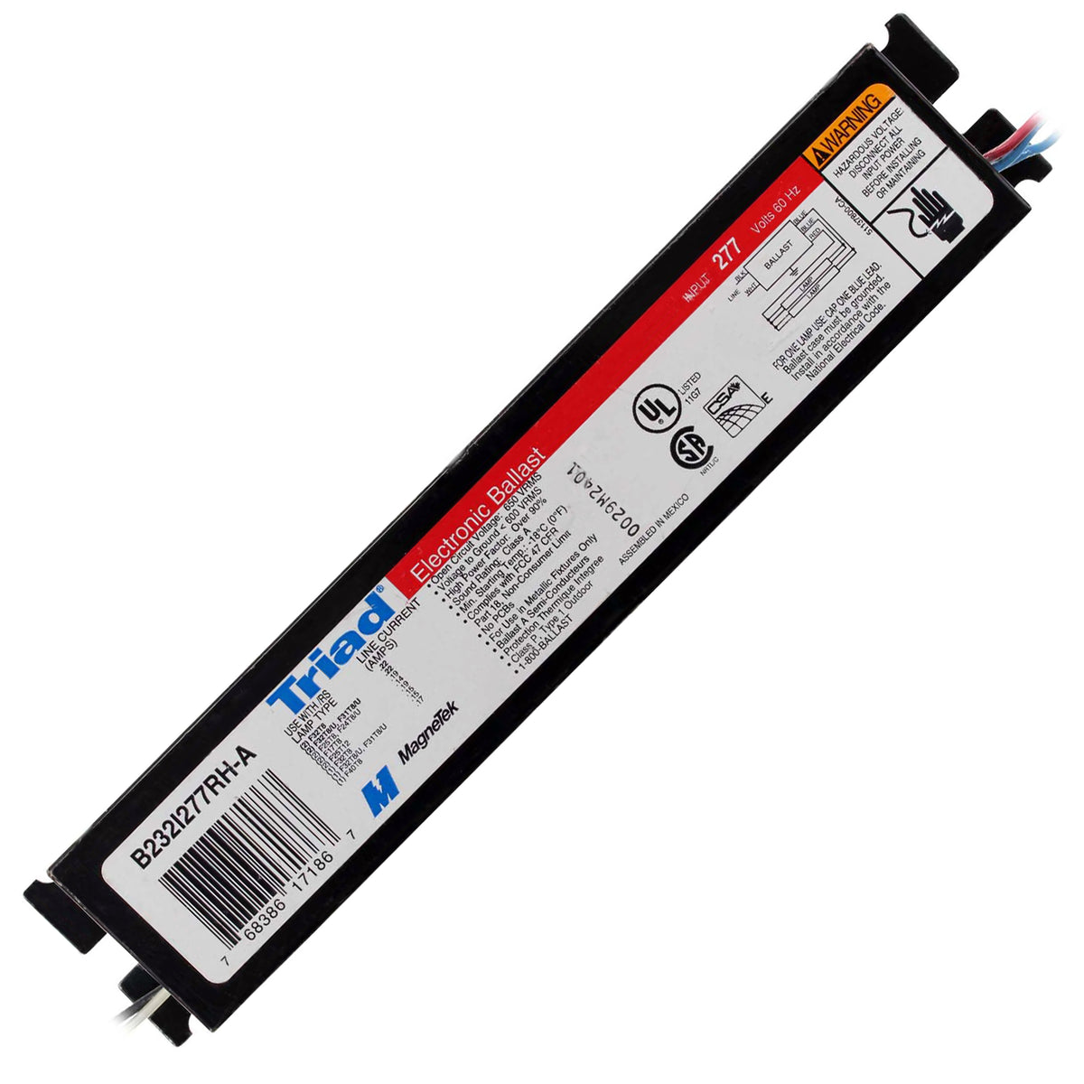 Universal Ballast B232I277RH-A