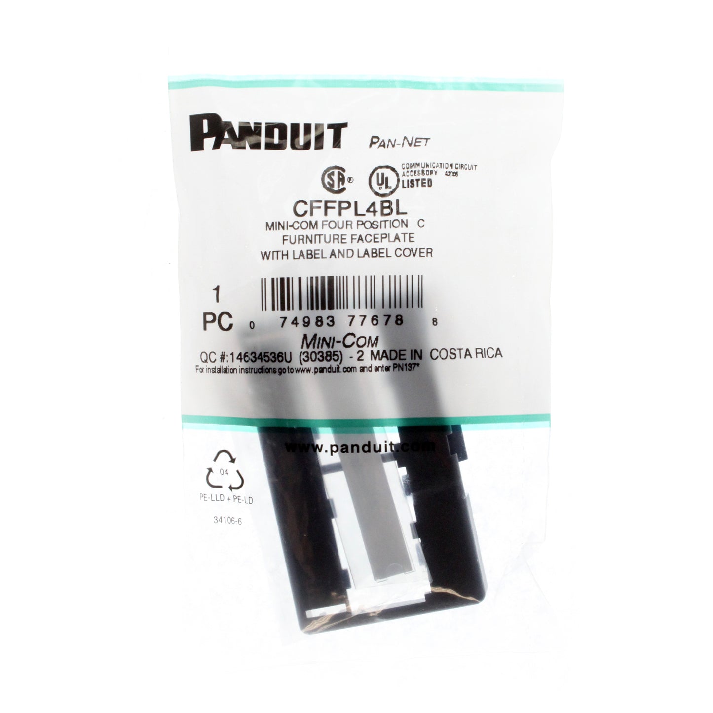 Panduit CFFPL4BL