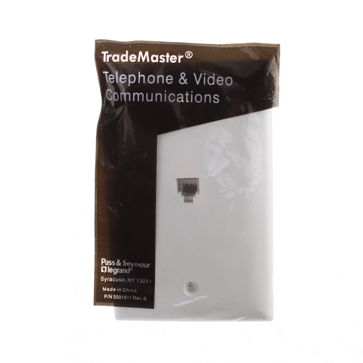 Pass & Seymour Legrand TPTE1-W