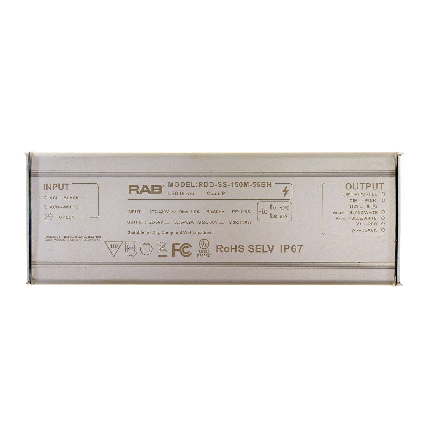 RAB RDD-SS-150M-56BH