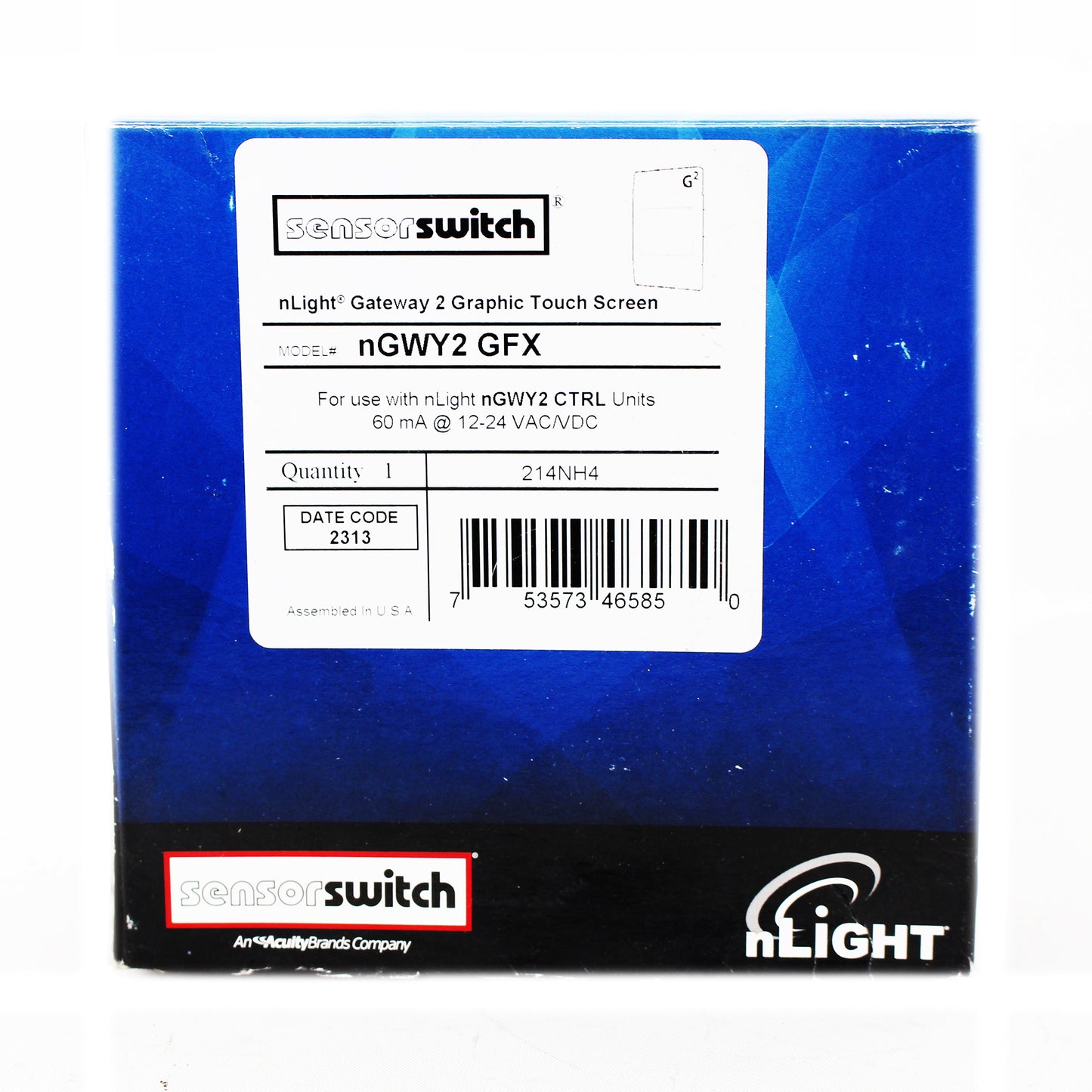 Sensor Switch NGWY2-GFX