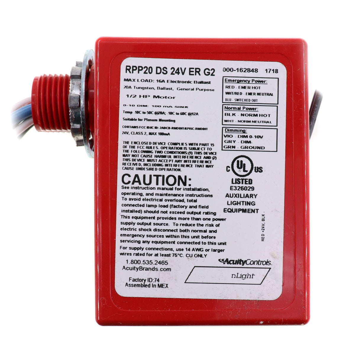 Sensor Switch RPP20-DS-24V-ER-G2