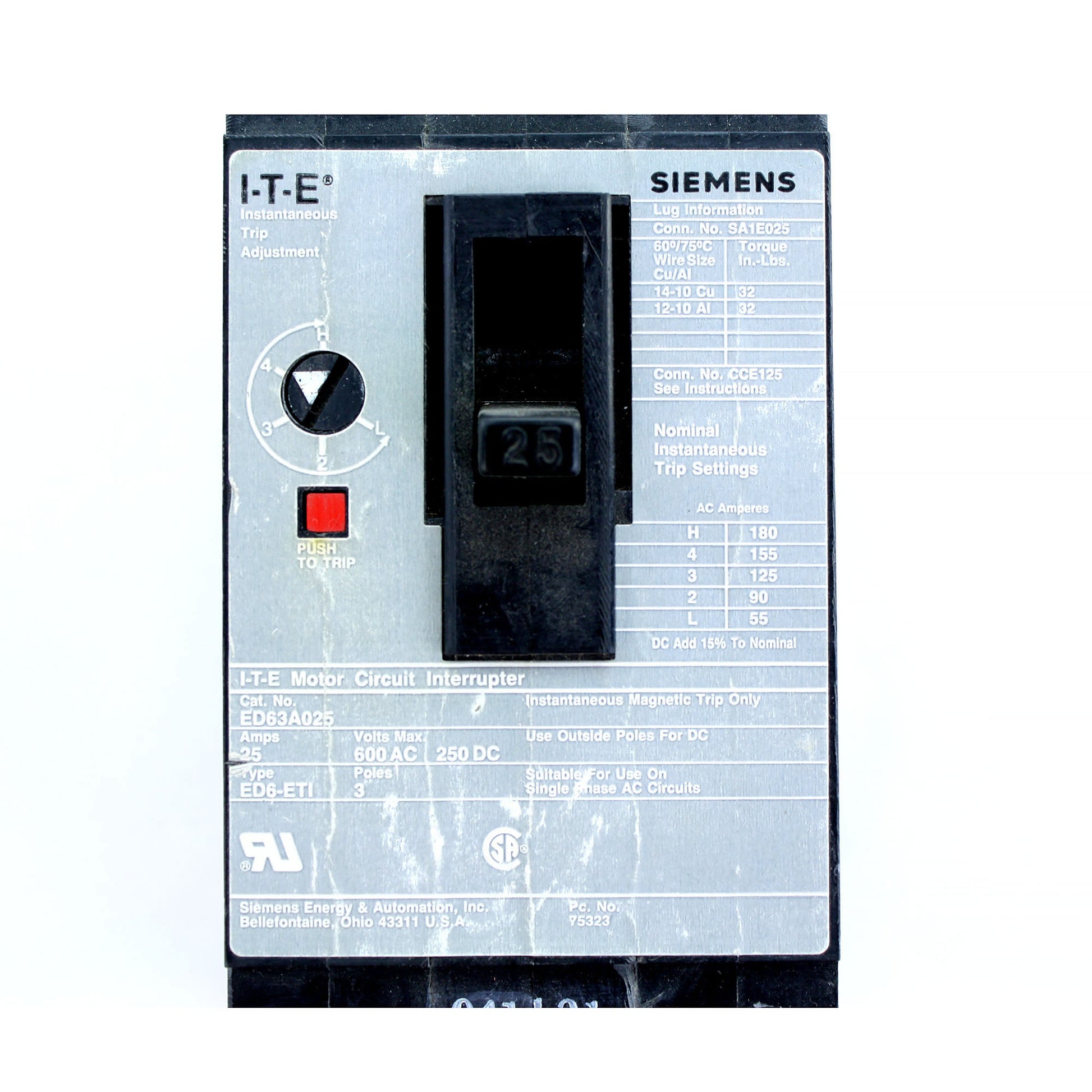 Siemens ED63A025