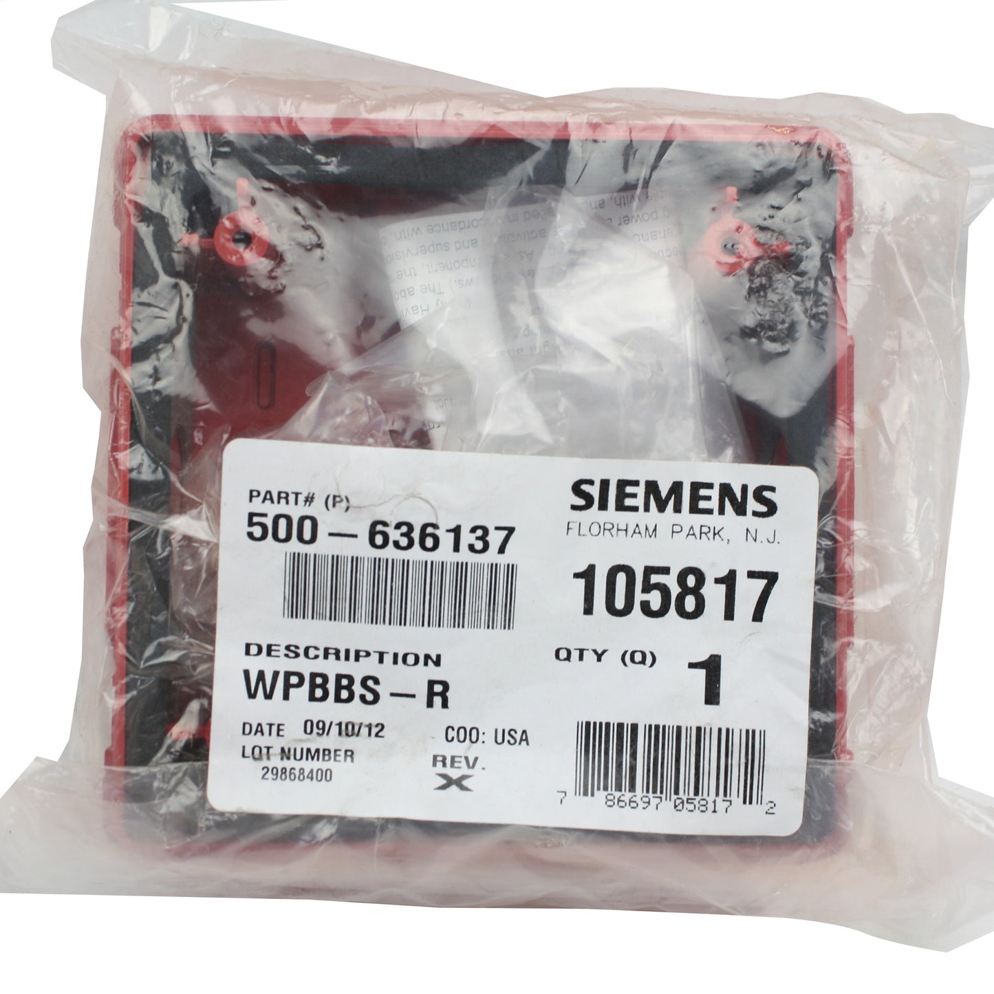 Siemens WPBBS-R
