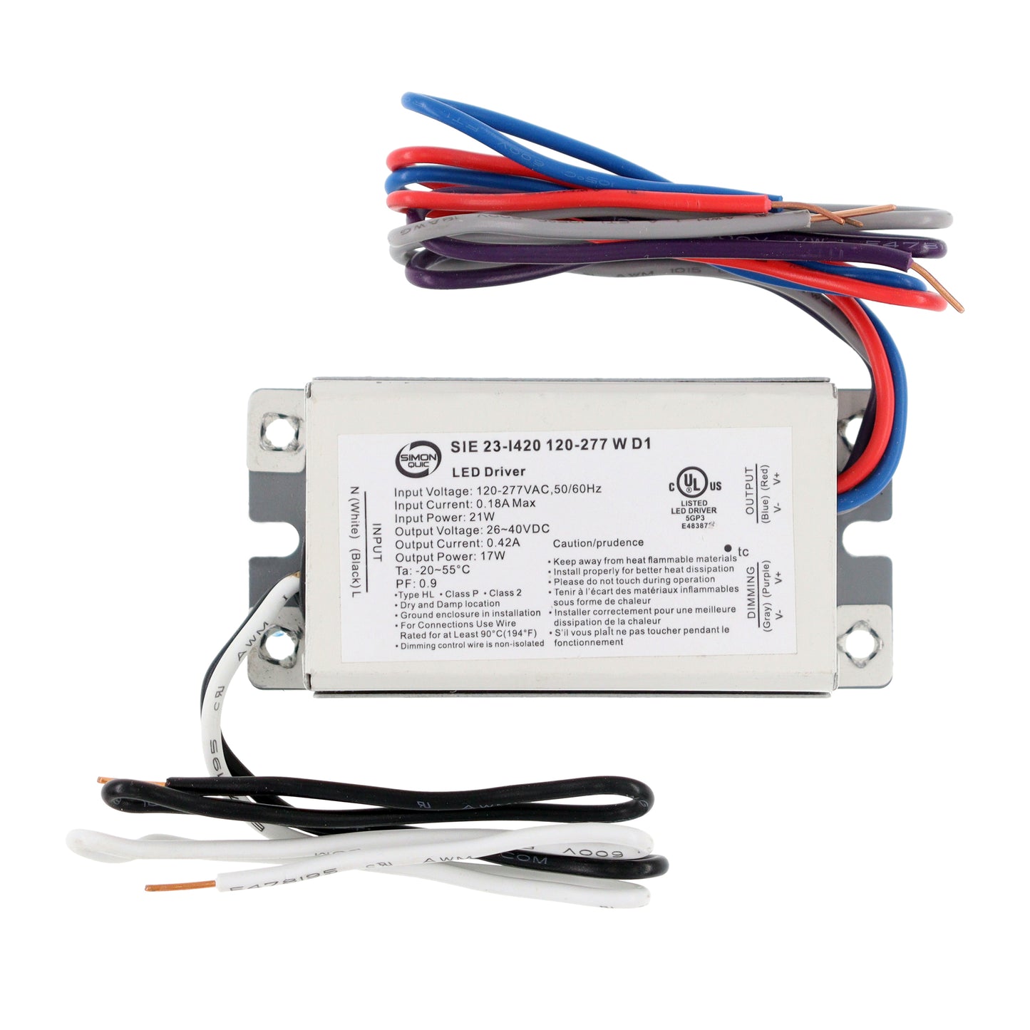 Simon Quic SIE-23-I420-120-277-W-D1