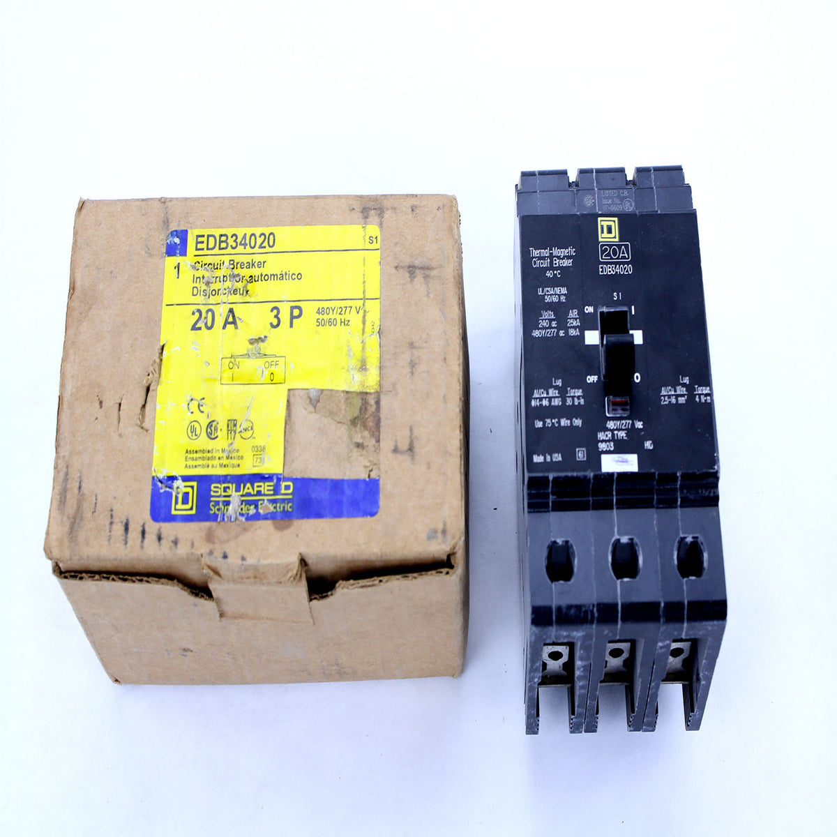 Square D EDB34020