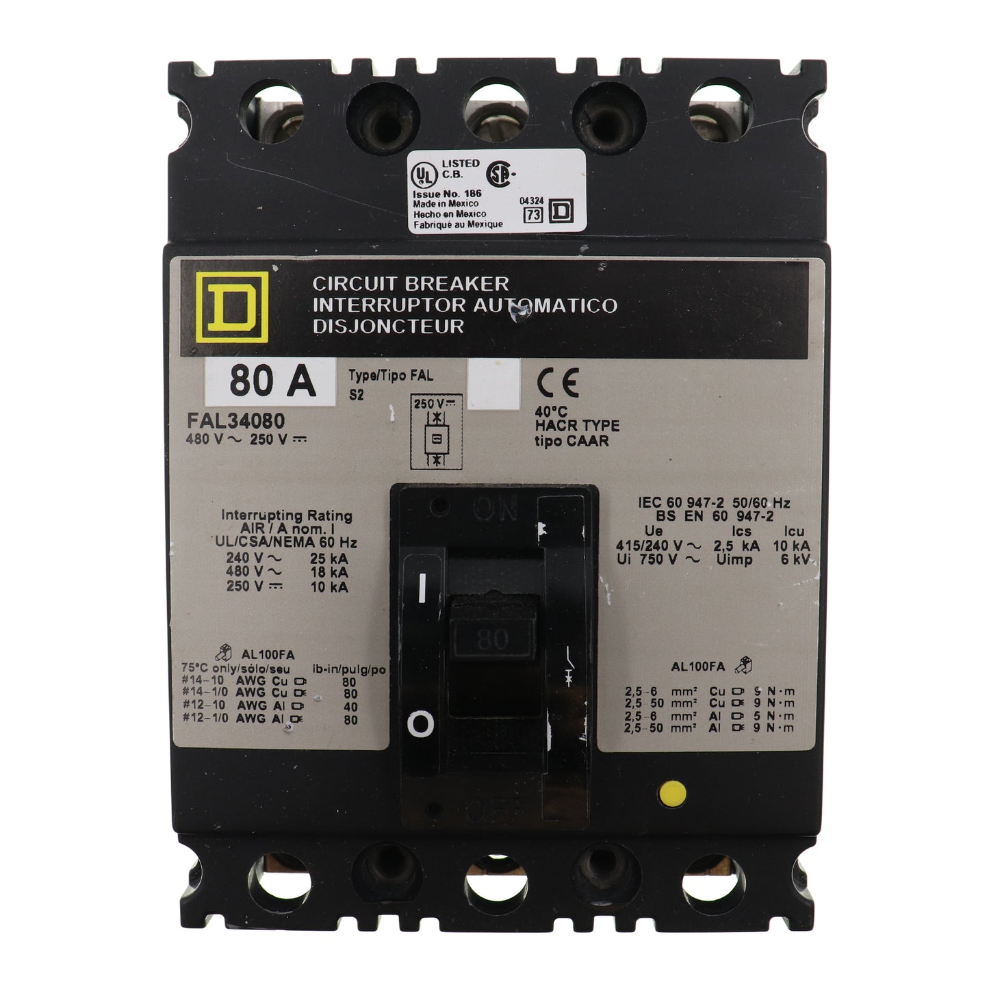 Square D FAL34080