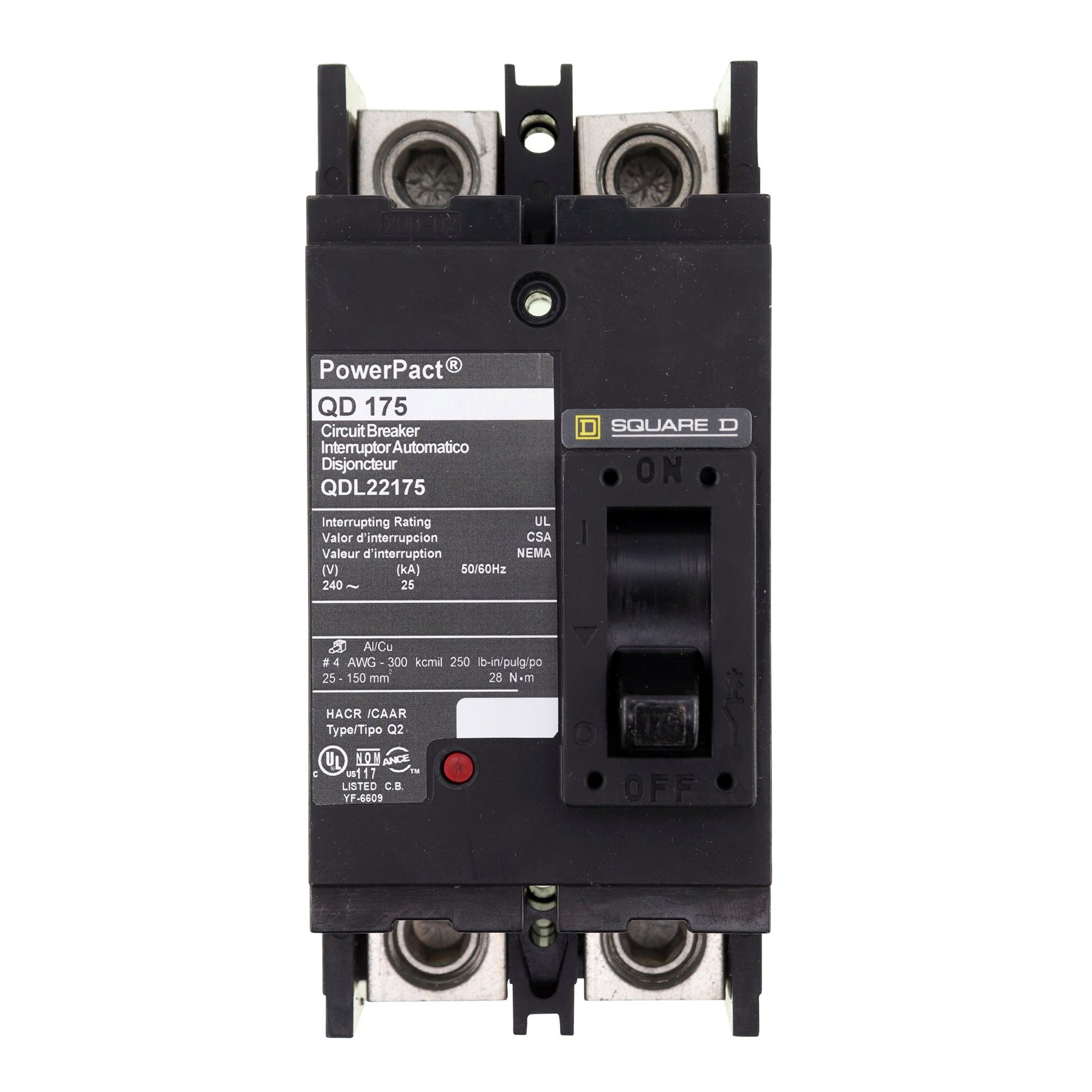 Square D QDL22175