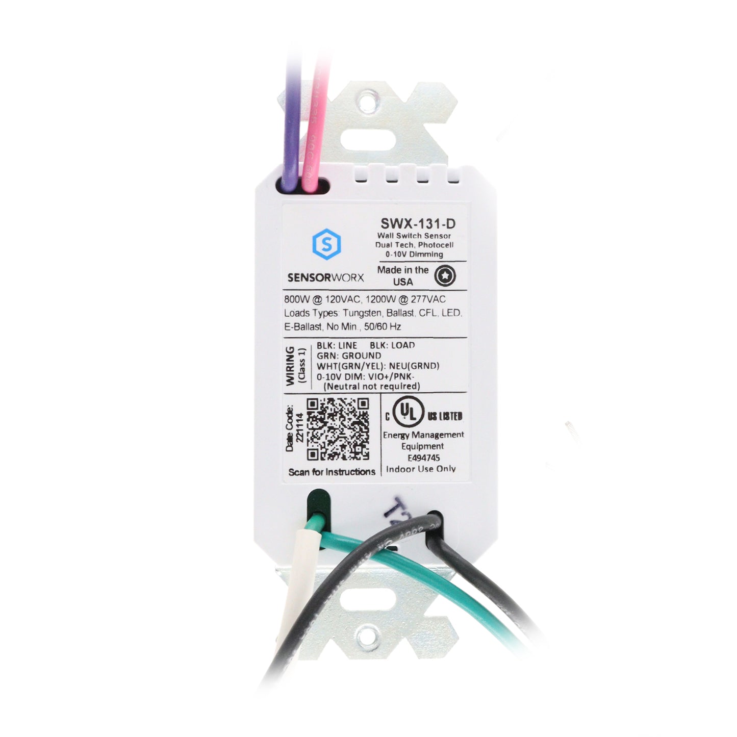 SensorWorx SWX-131-D-GY