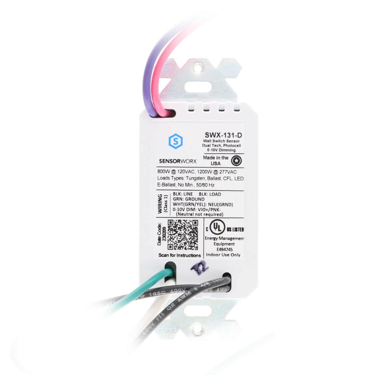 SensorWorx SWX-131-D-WH